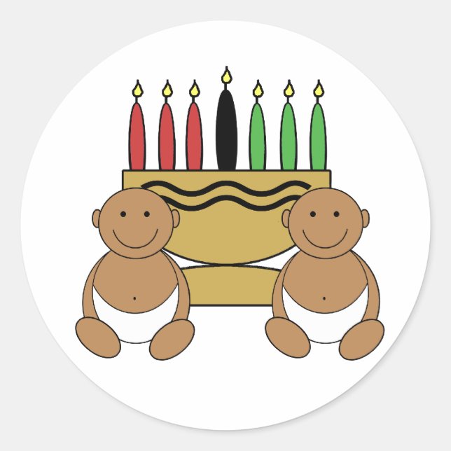 Adesivo Gráfico Kwanzaa (Frente)