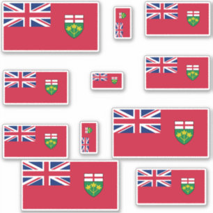 Adesivo Gráfico Ontario Flags
