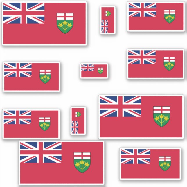 Adesivo Gráfico Ontario Flags (Frente)