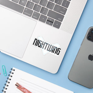 Adesivo Gráficos de Nome Hi-Tech do Nightwing