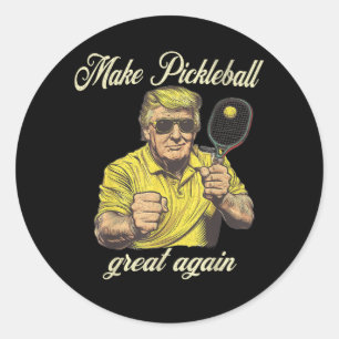 Adesivo Gráficos Divertidos para Amantes de Pickle Ball