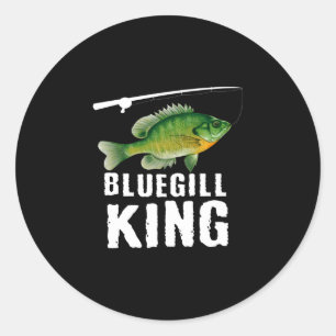 Adesivo Gráficos engraçados de pesca de bluegill peixe de