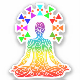 Adesivo Gráficos Yoga Day