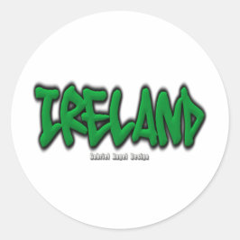 Adesivo Grafite da Irlanda