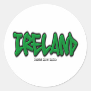 Adesivo Grafite da Irlanda