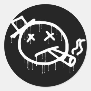 Adesivo Grafite de fumo