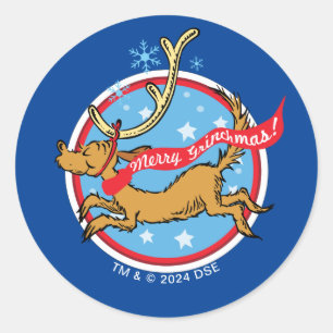 Adesivo Gralha Max Feliz Grinchmas!