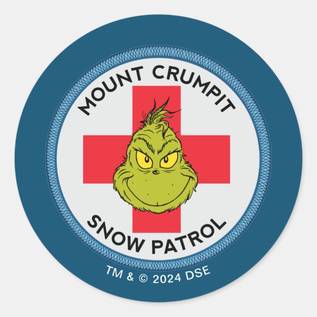Adesivo Gralha | Mt. Crumpit Snow Patrol (Frente)