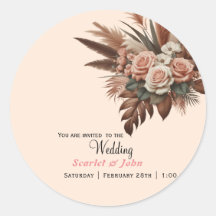 Grama vintage de pampas rosa floral casamento