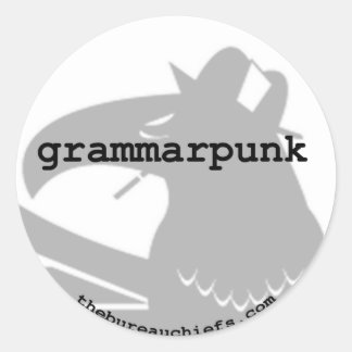 Adesivo Grammarpunk Sticker