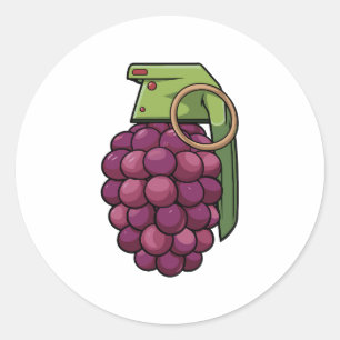 Adesivo Granada de uvas