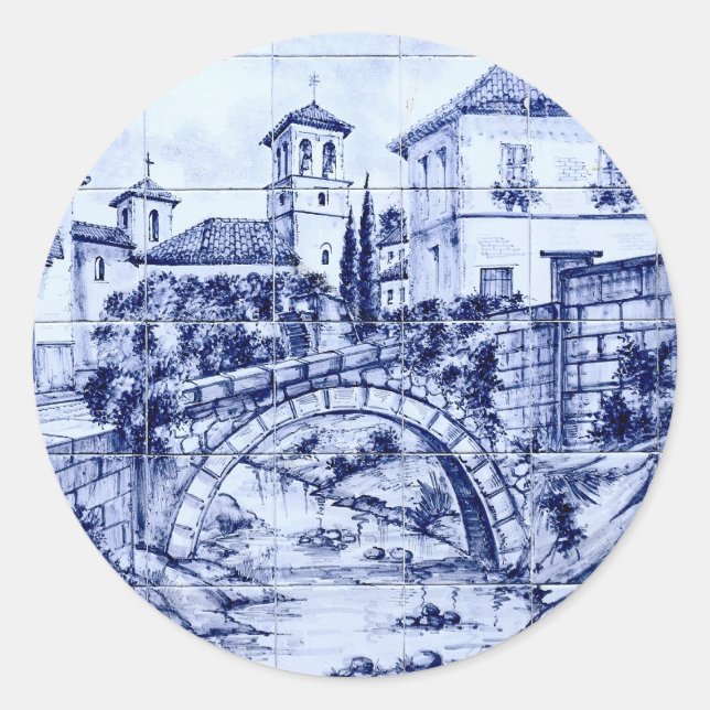 Adesivo Granada, Espanha (Frente)