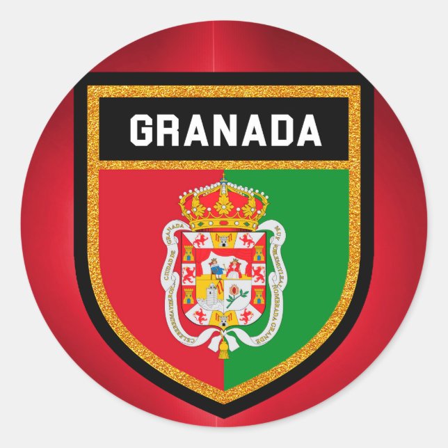 Adesivo Granada Flag (Frente)