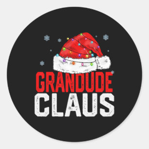 Adesivo Grancara Claus Funny Família Xmas Correspondente V