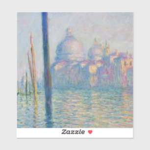 Adesivo Grand Canal Monet Veneza Itália Pintura Clássica