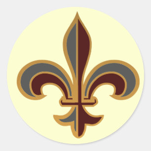 Adesivo Grand Fleur-de-lis - Sticker