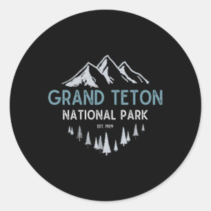 Adesivo Grand Teton Grand Teton National Park Est 1929