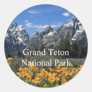 Adesivo Grand Teton Springtime Souvenir Foto