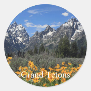 Adesivo Grand Teton Springtime Souvenir Foto
