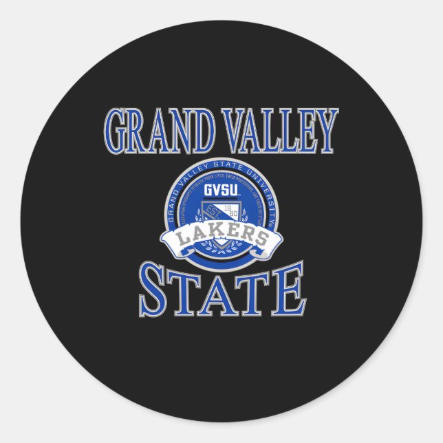 Adesivo Grand Valley State Lakers Laurels (Frente)