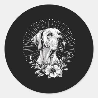 Adesivo Grande Cachorro Dane Lover Estilo Retro Tatuagem