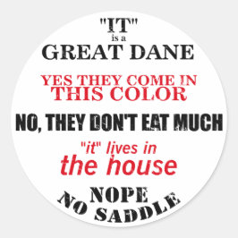 Adesivo Grande Dane Walking Respostas
