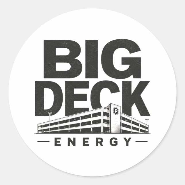 Adesivo Grande Energia de Deck (Frente)