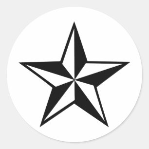 Adesivo grande ícone da estrela