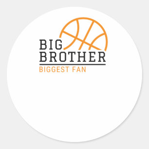 Adesivo Grande Irmão Maior Fã de Basquete