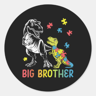 Adesivo Grande Irmão Surus T Rex Autismo Atenção Autista