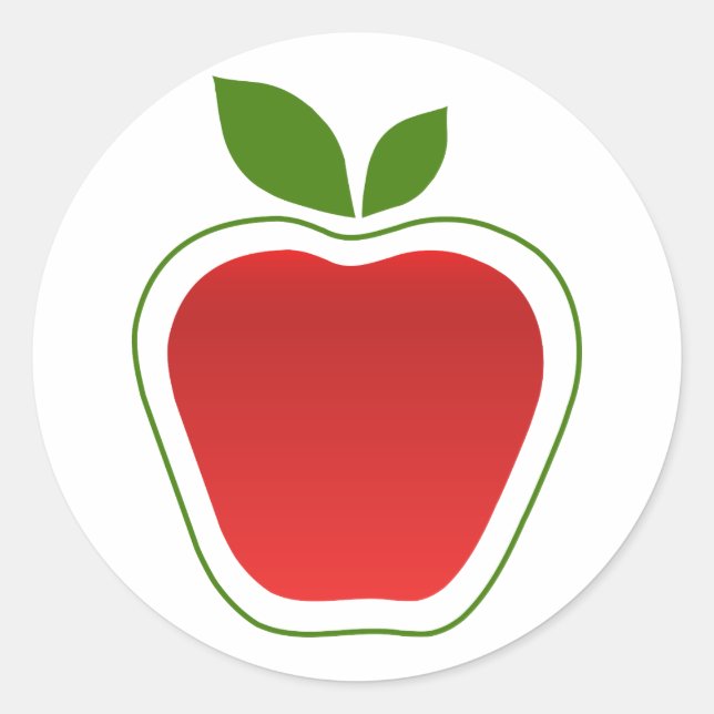 Adesivo Grande Maçã (Frente)