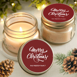 Adesivo Grande Natal Vermelho