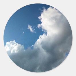 Adesivo Grande nuvem curva