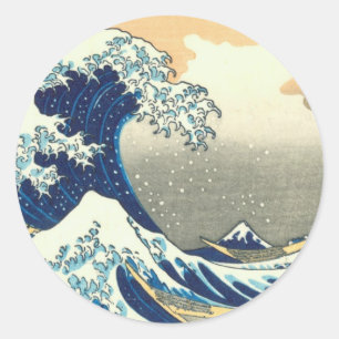 Adesivo Grande onda de Hokusai
