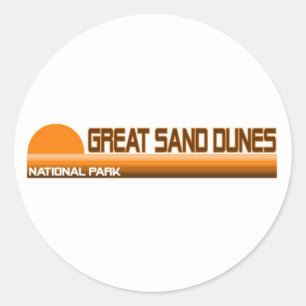 Adesivo Grande parque nacional de dunas de areia