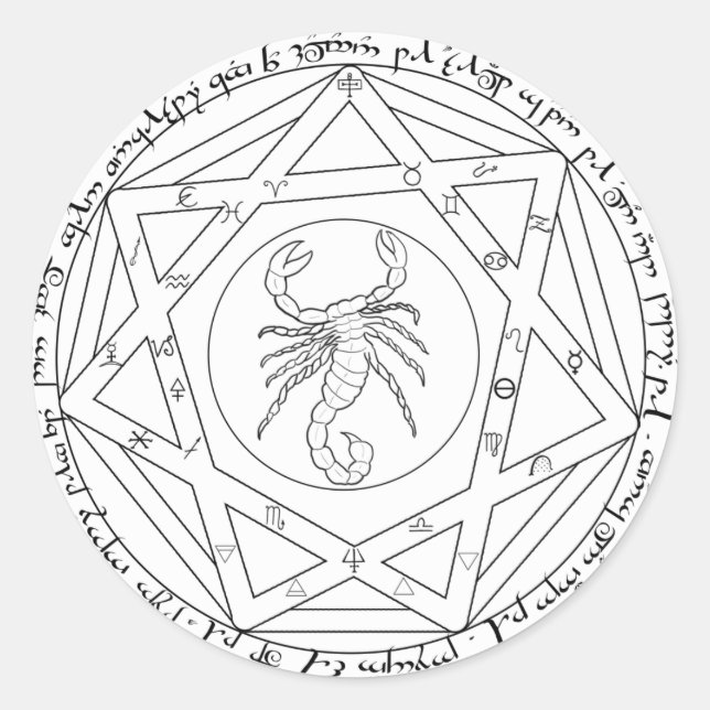 Adesivo Grande Pentágono (Frente)