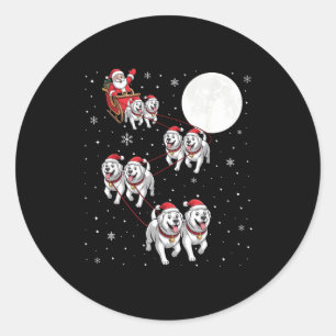 Adesivo Grande Pyrenees Cachorro Natal Pijama Corresponden