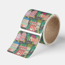 Adesivo Grande Quadrado – Desenho de Arte Inspirad