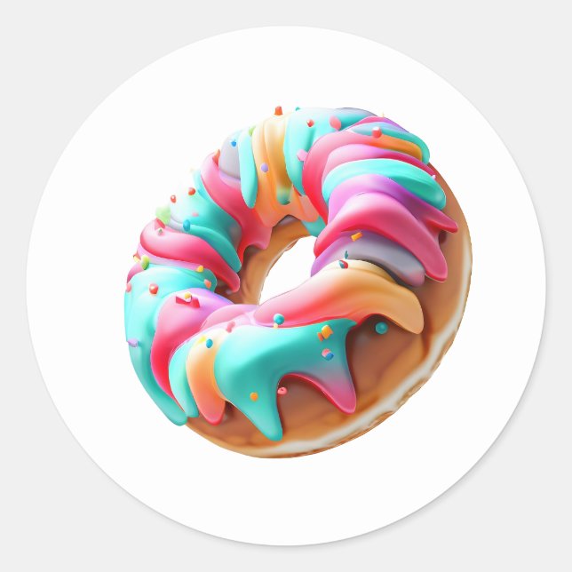 Adesivo Grande Rosquinha (Frente)