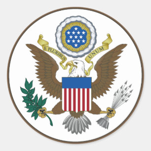 Adesivo Grande selo dos Estados Unidos