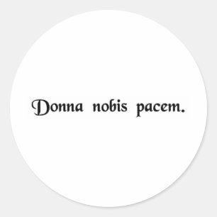 Adesivo Grant nós paz