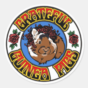 Adesivo Grateful Guiné Pig