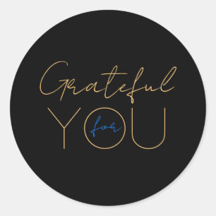 Adesivo Grateful You Sticker