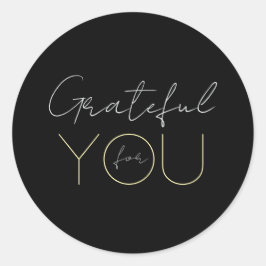 Adesivo Grateful You Sticker