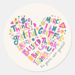 Adesivo Gratidão