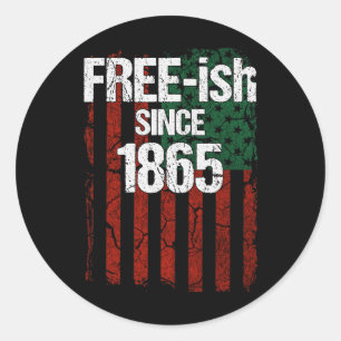 Adesivo Grátis Desde 1865 - Bandeira Negra Do Décimo Dia P
