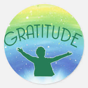Adesivo Gratitude inspirada