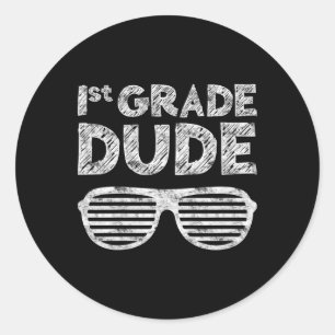 Adesivo Grau Dudefirst Grade Back to School
