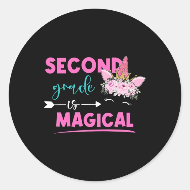 Adesivo Grau É Magnético segundo Estudante De Professores  (Frente)