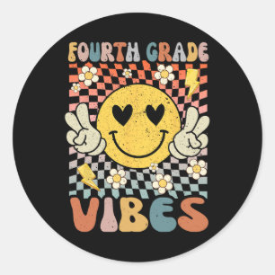 Adesivo Grau Vibes 4º Grau Professor Retro 1rua Dia De Sch